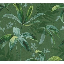 KT2-40773 A.S. Création vliesová tapeta na zeď přírodní motiv listů Jungle Chik 2029, velikost 10,05 m x 53 cm