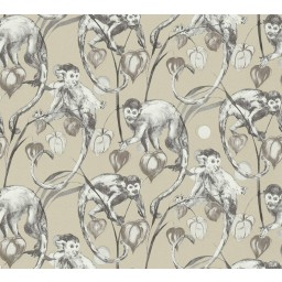 KT3-28973 A.S. Création vliesová tapeta na zeď Michalsky 4 (2024) opice, velikost 10,05 m x 53 cm