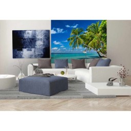 MS-3-0215 Vliesová obrazová fototapeta Paradise Beach, velikost 225 x 250 cm
