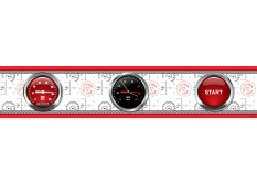 WBD 8061 AG Design Samolepicí bordura Cars Red Race - Auta, velikost 14 cm x 5 m
