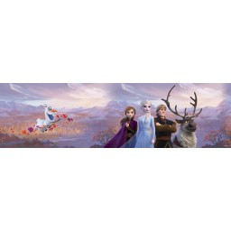 WBD 8112 AG Design Samolepicí bordura Disney - Frozen - ledové království, velikost 14 cm x 5 m