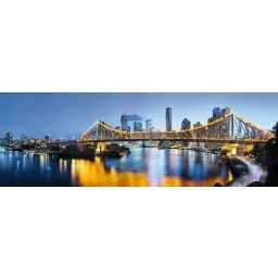 KOMR 010-2 XXL Vliesová fototapeta Komar - Brisbane - most, velikost 368x124 cm